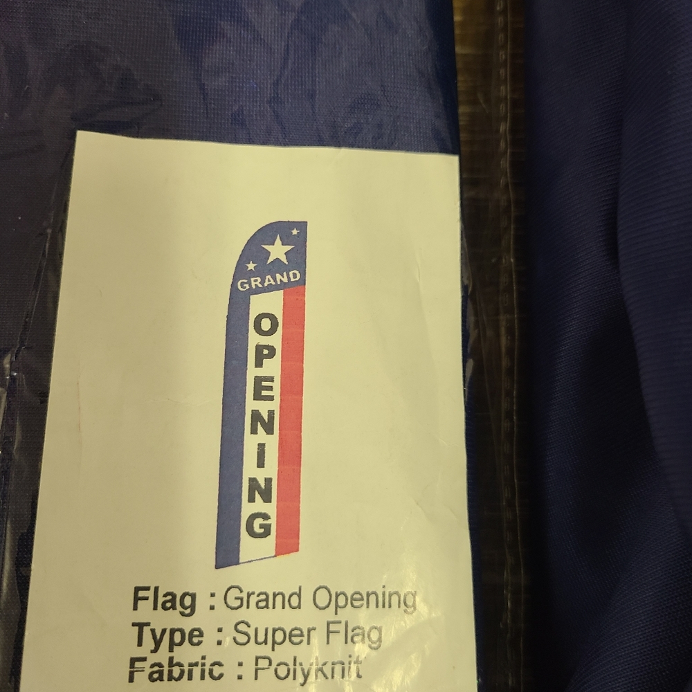 Grand Opening Super Flags
